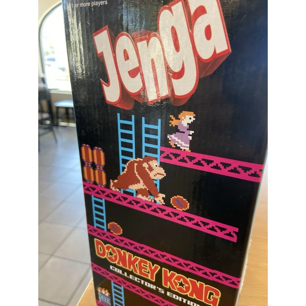 Donkey Kong Jenga 2008 Collector's Edition Nintendo Only One Mario Pin